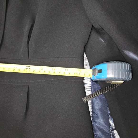 NEW Le Suit Petite 6P Women's Black Lined Suit Jacket Blazer Polyester RN 54050 - Picture 9 of 14